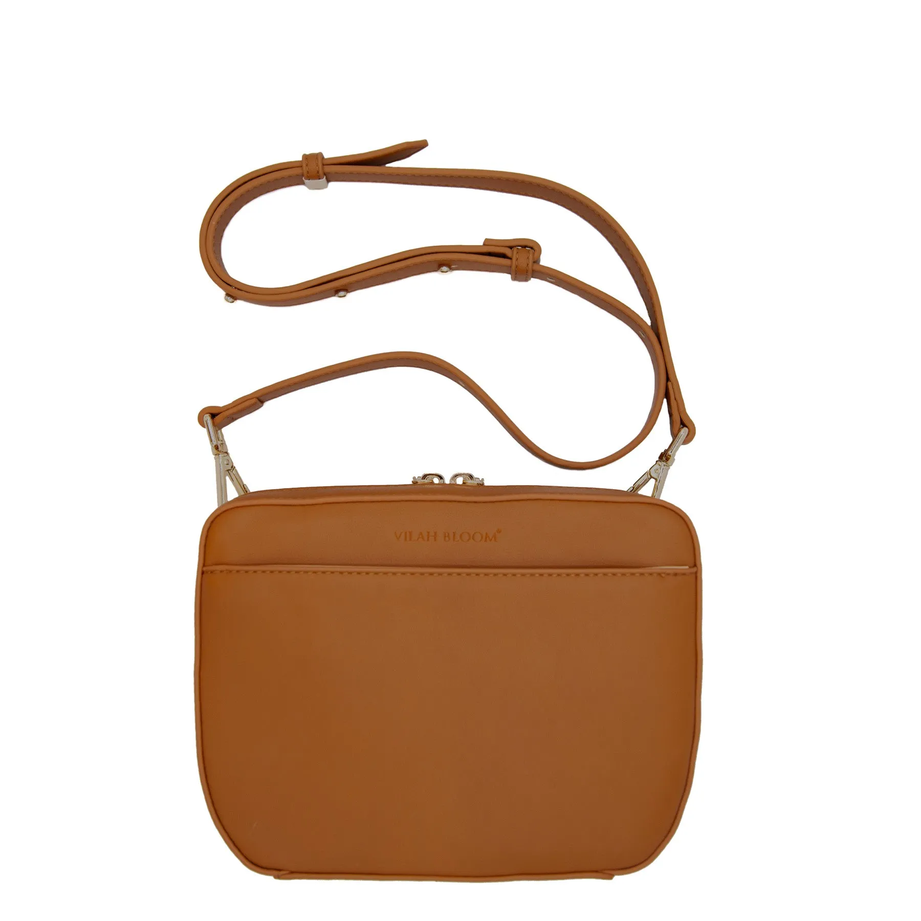 3-n-1 Crossbody- Cognac