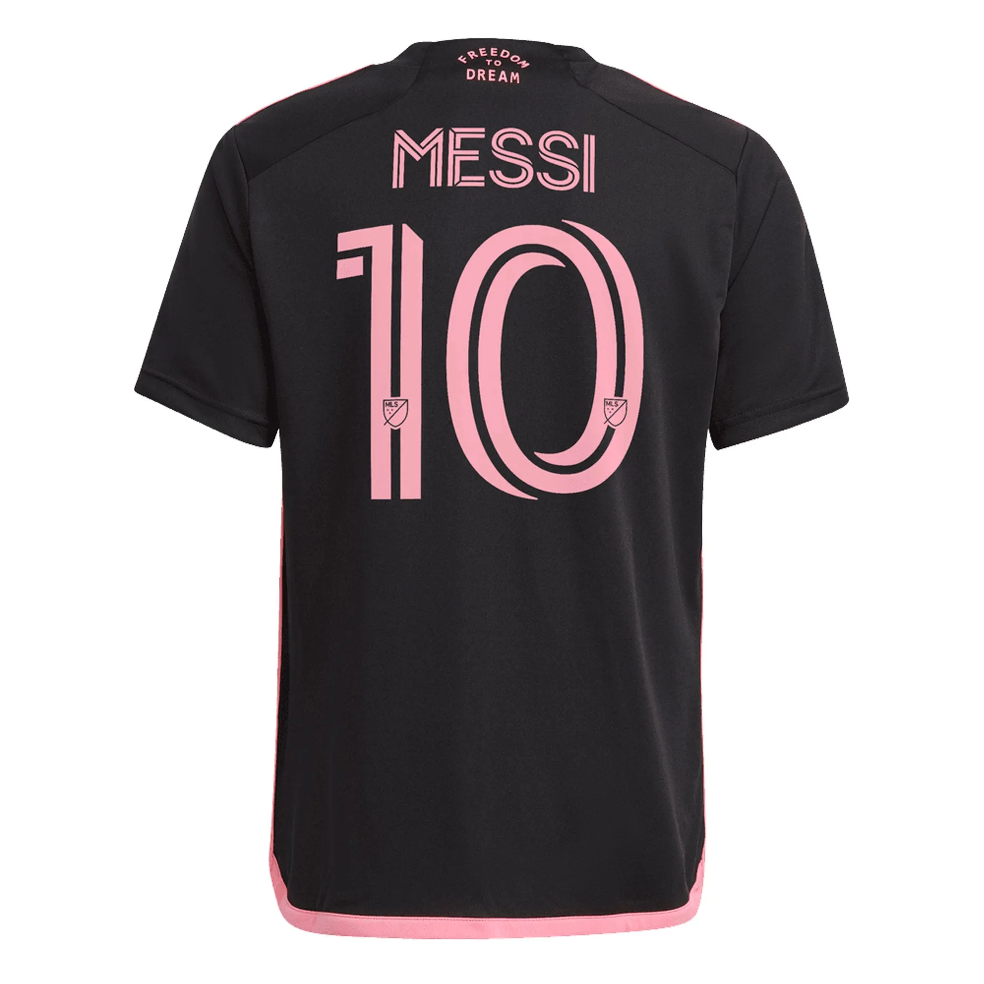 adidas Kids Inter Miami 2023/24 Away Jersey w/ Messi #10 Printing