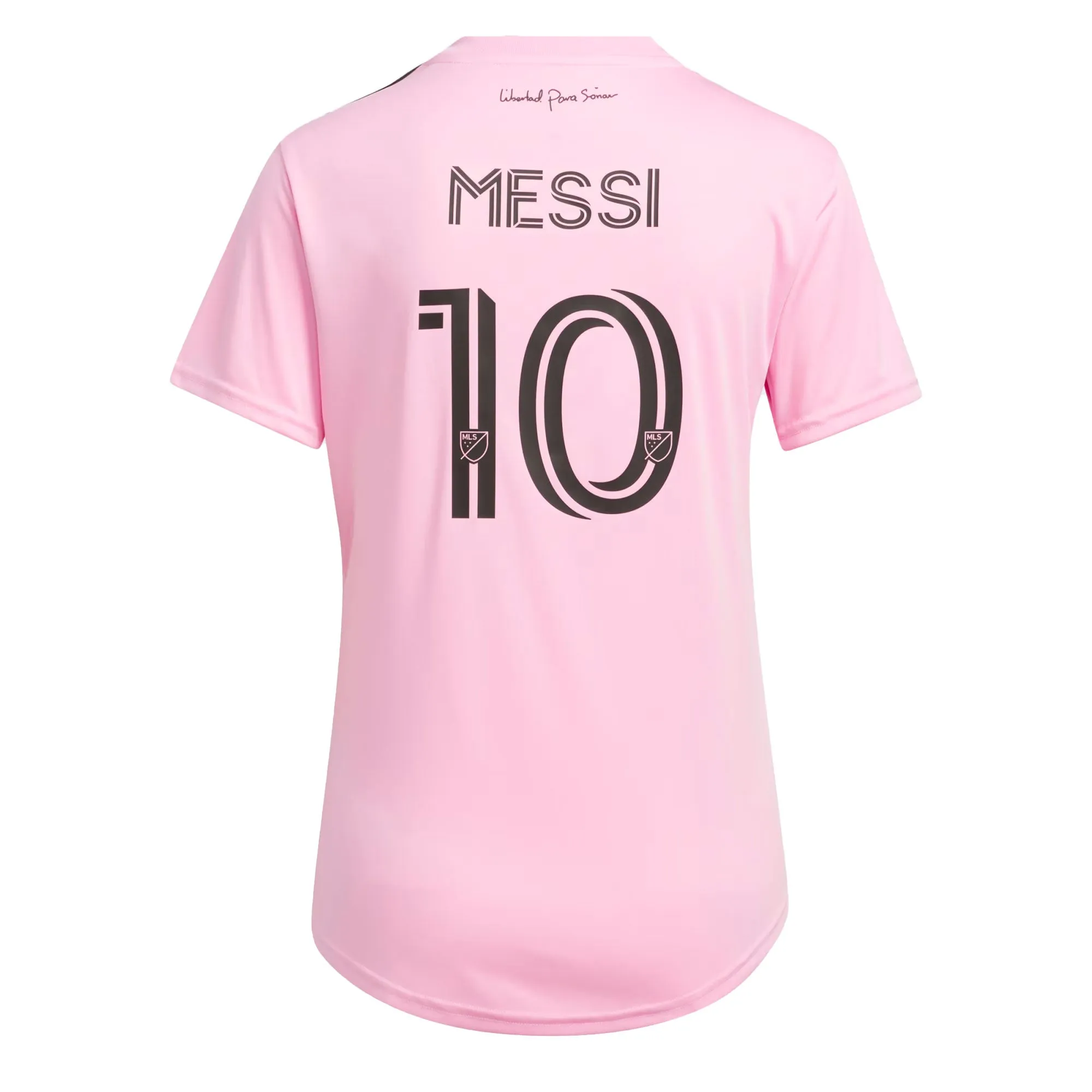 adidas Women's Inter Miami 2022/23 Home Jersey w/ Messi #10 Printing