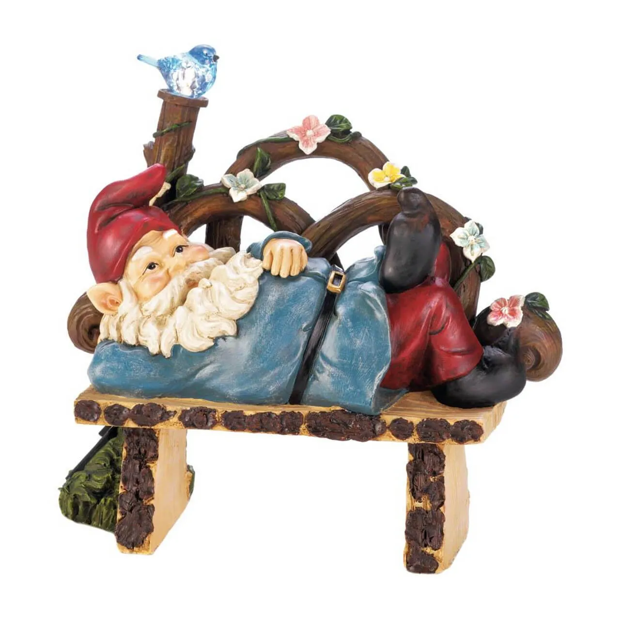 Afternoon Nap Gnome Garden Figurine