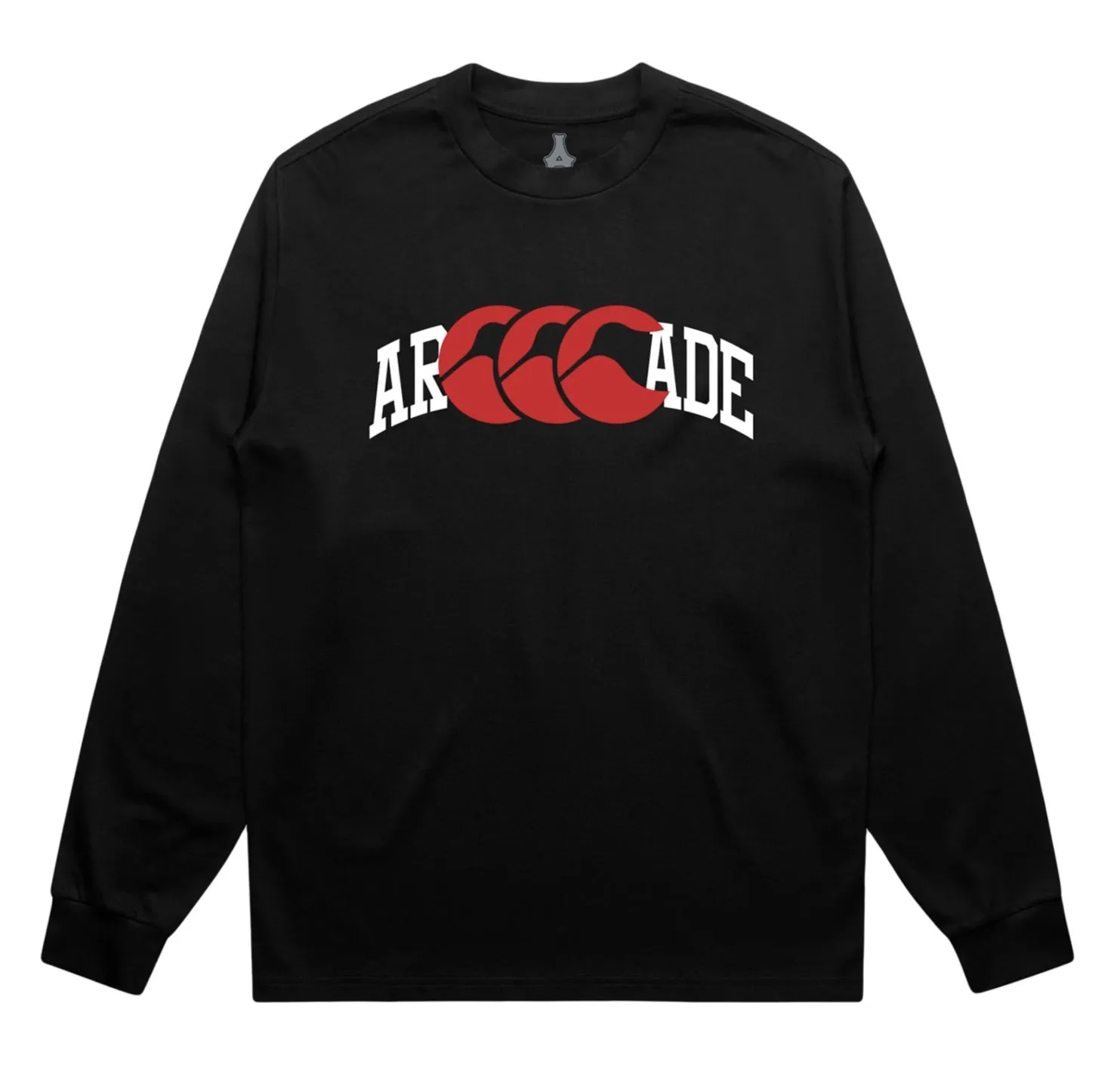 Arcade x Canterbury L/S Tee / Black