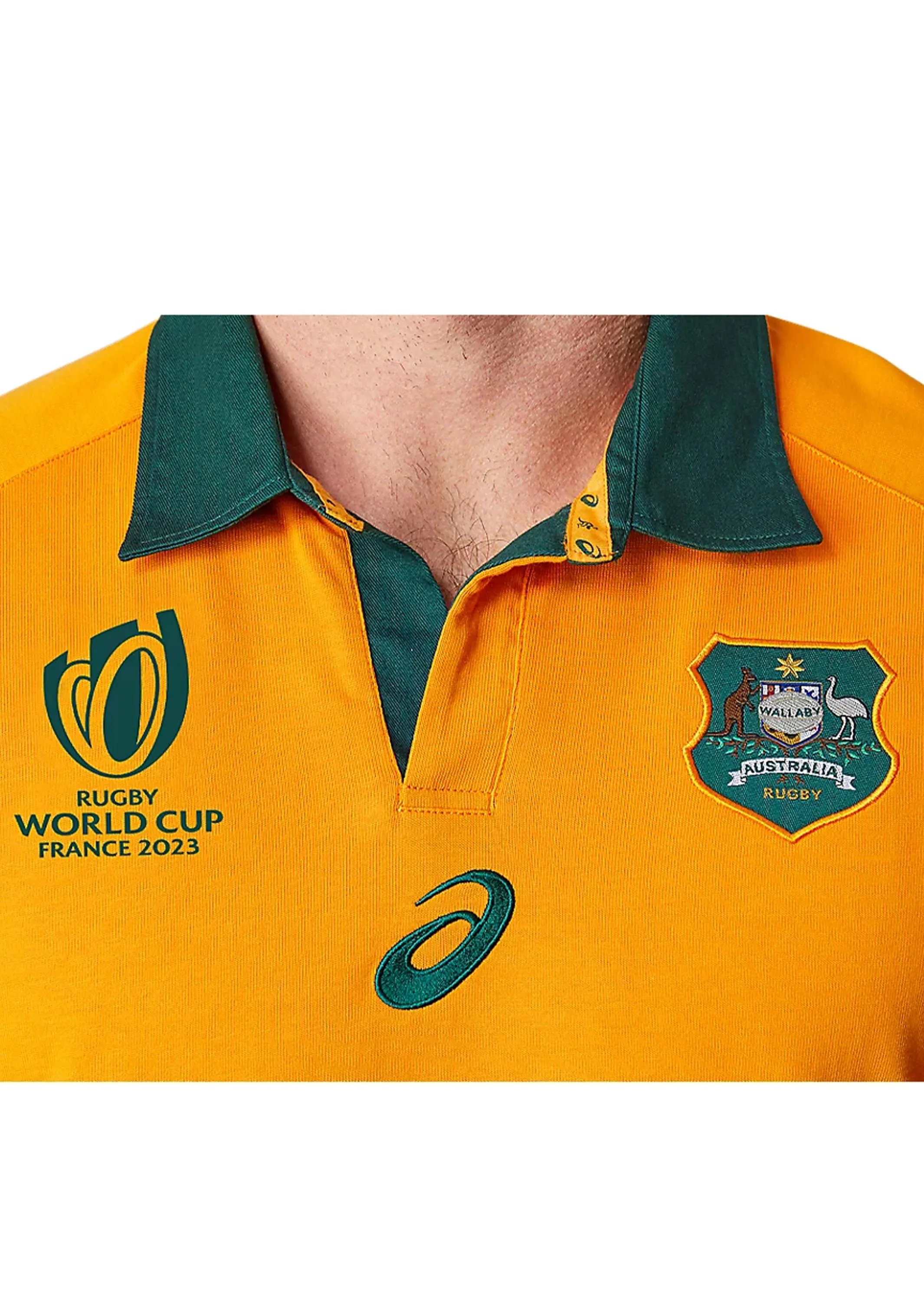 Asics Mens Wallabies RWC23 Traditional Jersey  2111B702 750