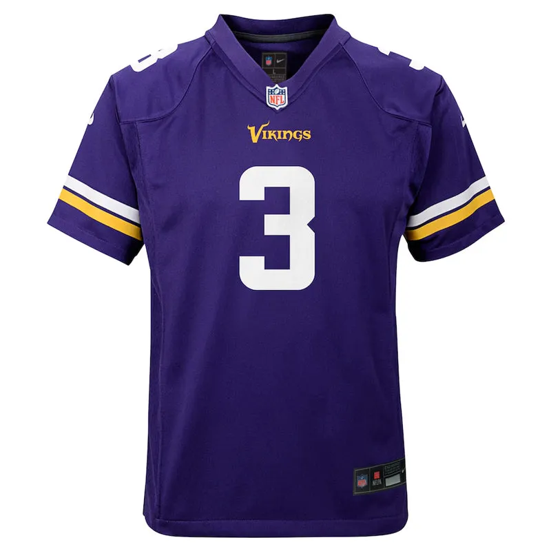 AVAILABLE IN-STORE ONLY! Jordan Addison Youth Minnesota Vikings Purple Nike Game Jersey