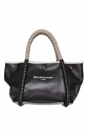 Balenciaga Rope Logo Leather Tote