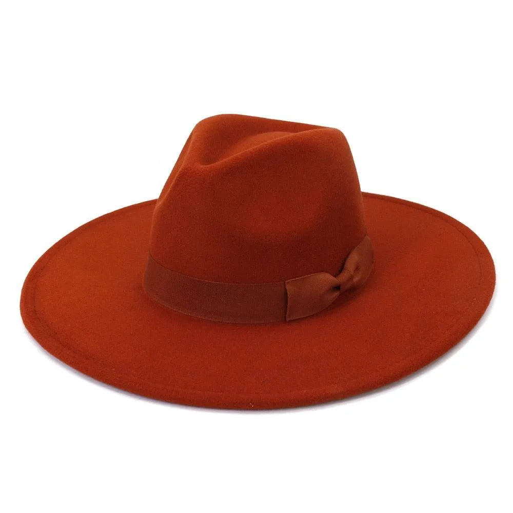 Big Wide Retro Fedora Hat