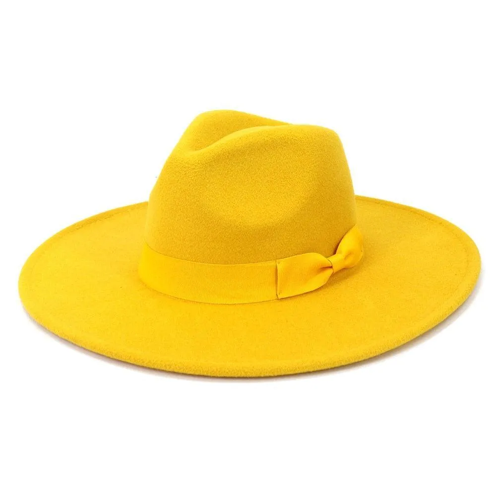 Big Wide Retro Fedora Hat