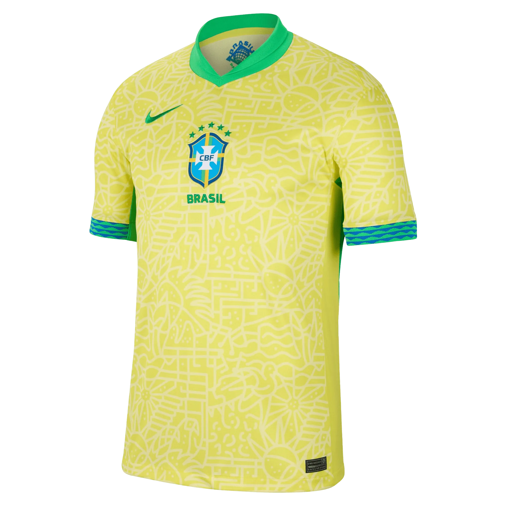 Brazil National Adults Home Jersey 2024