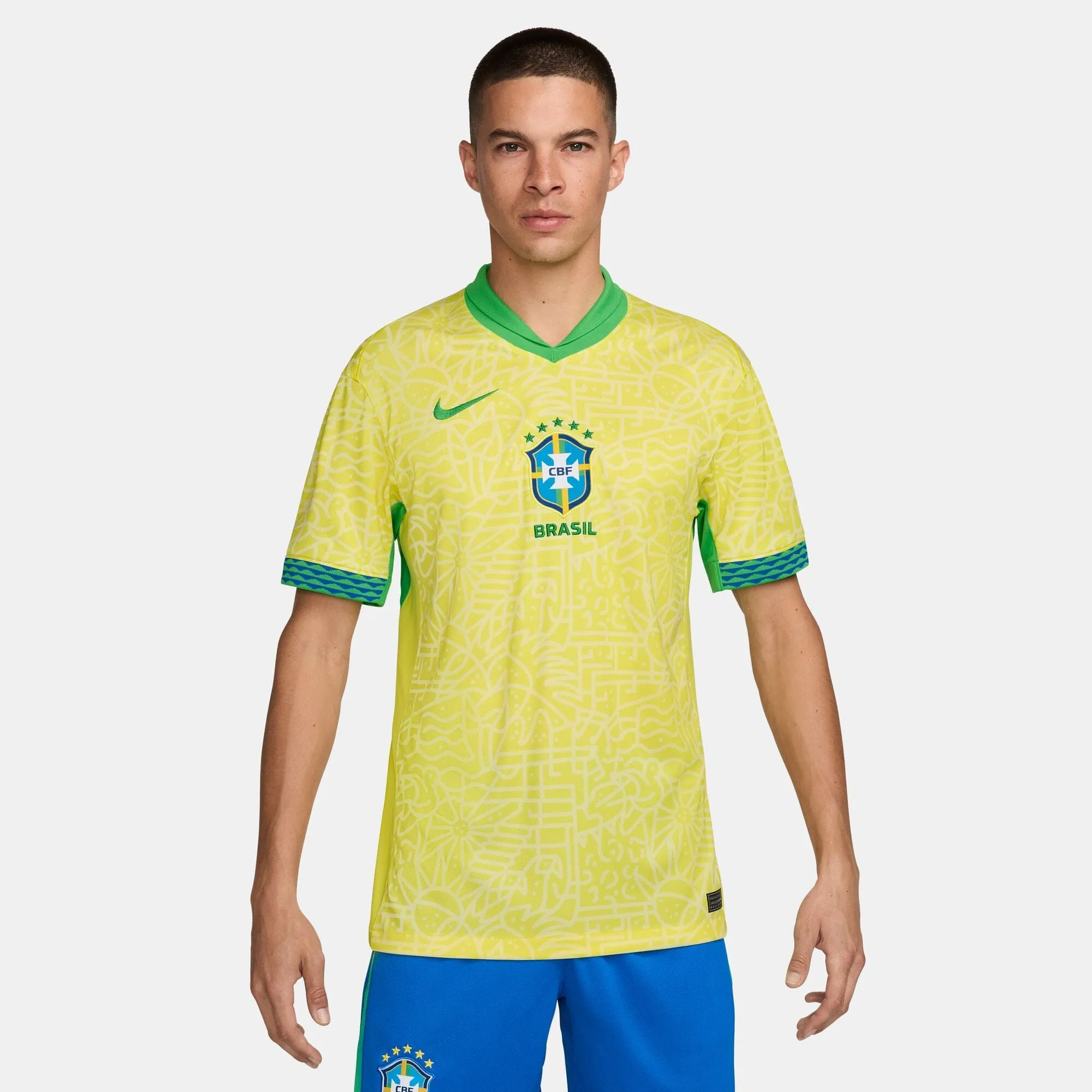 Brazil National Adults Home Jersey 2024