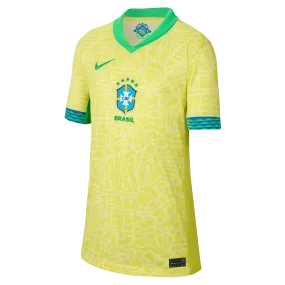 Brazil National Kids Home Jersey 2024