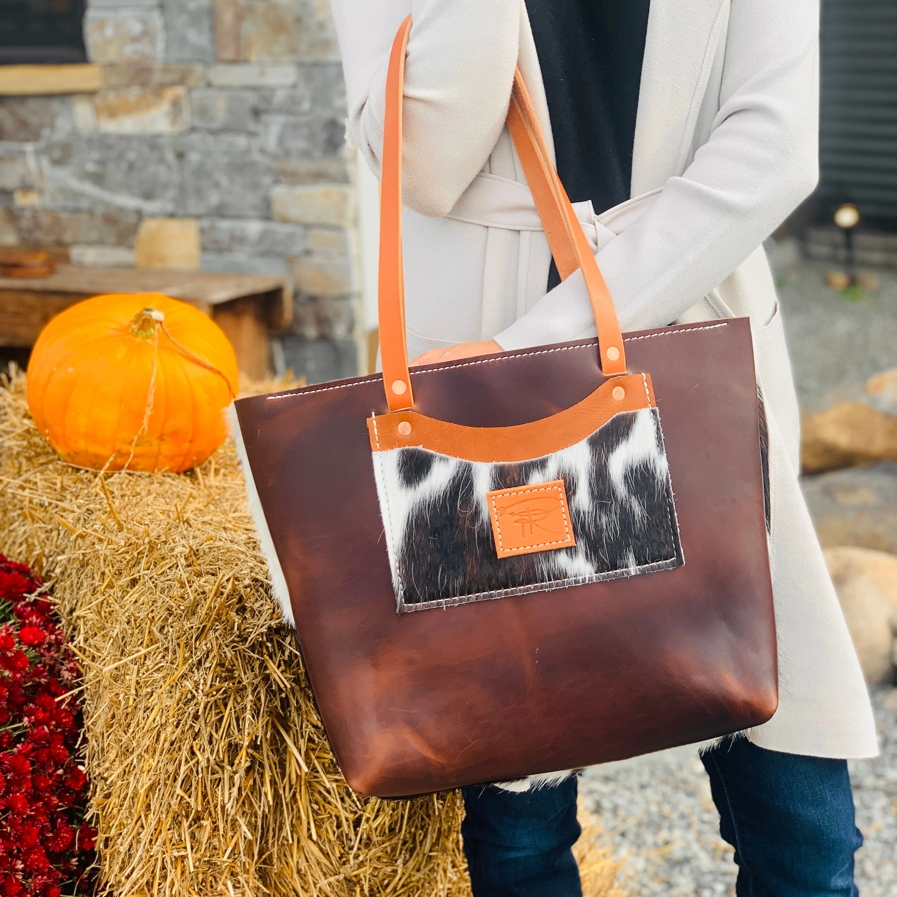 Broxton Hair on Hide Cowgirl Tote