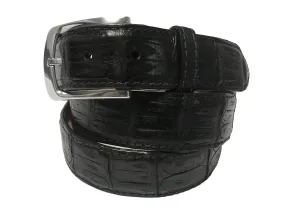 Caiman Skin Belt Black Classic