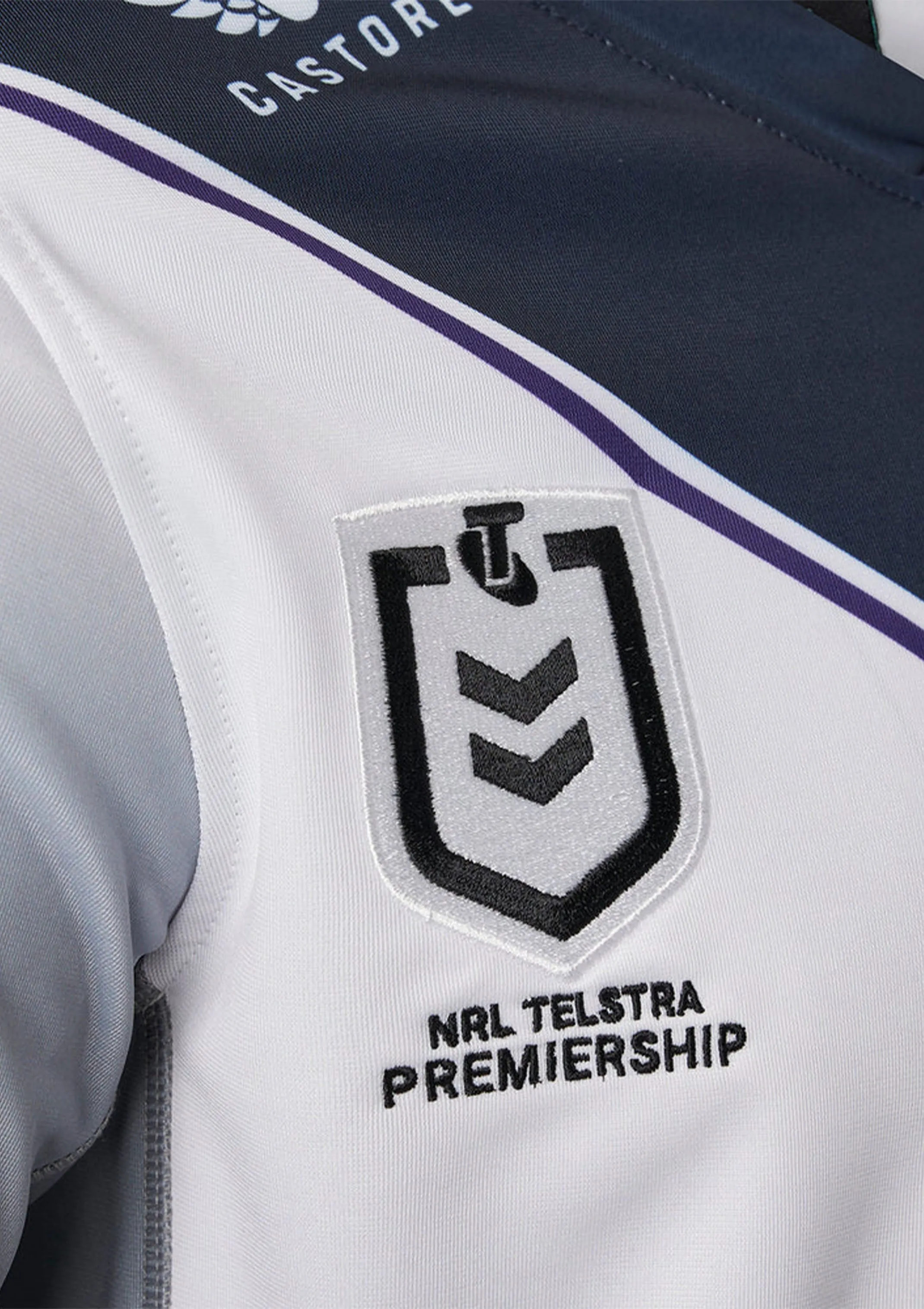 Castore Mens Melbourne Storm Replica Away Jersey Grey  JCMSAJMR