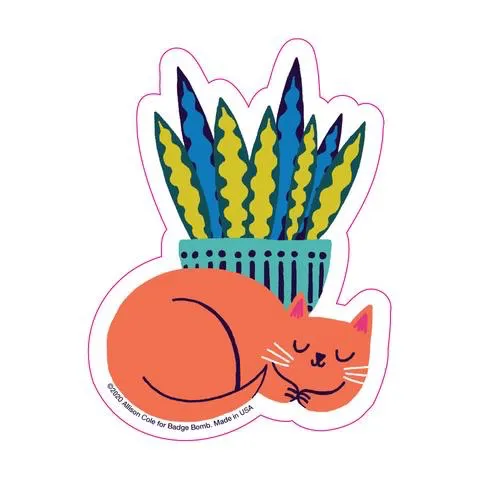 Cat Nap Sticker