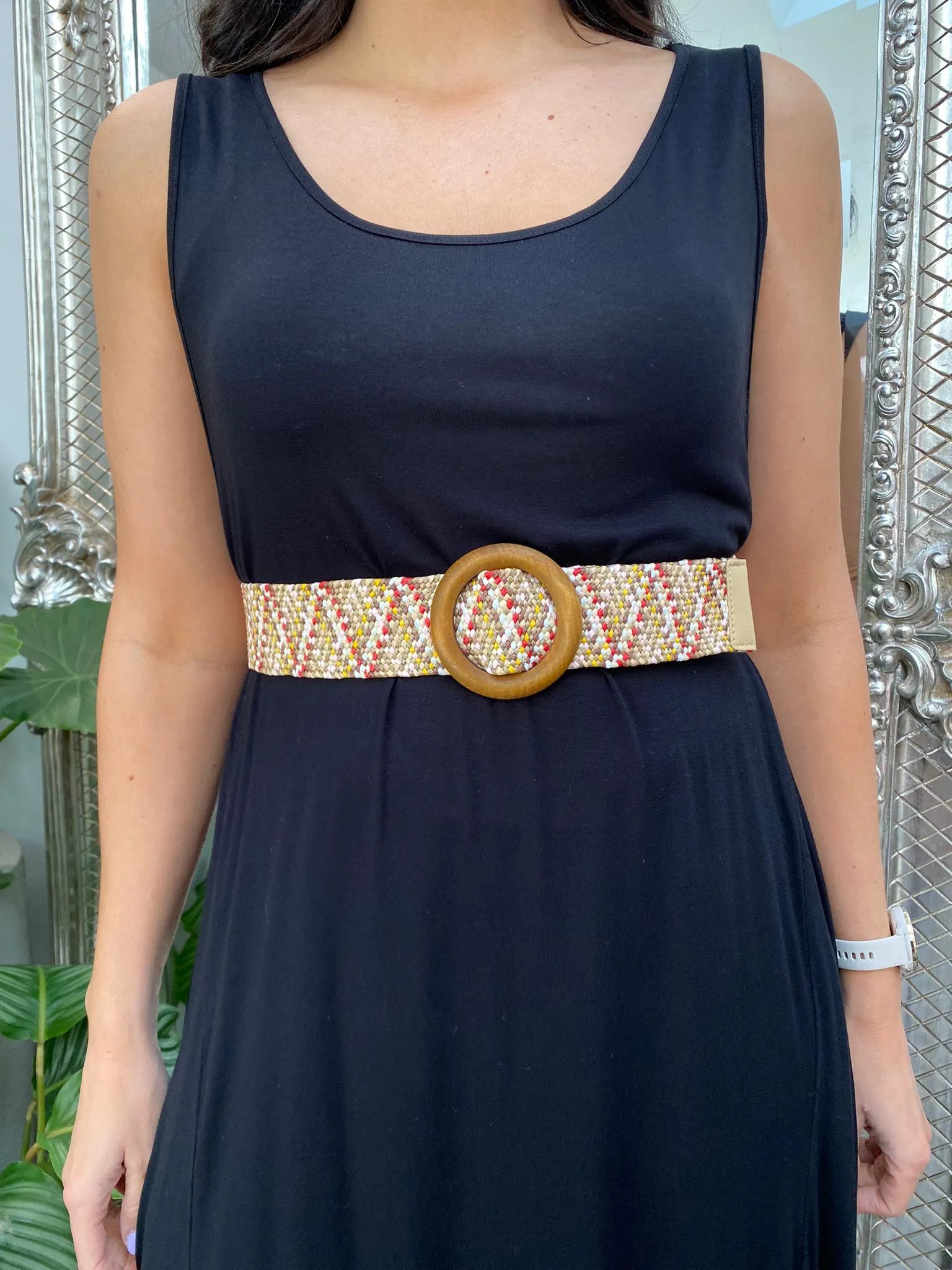 Colourful Zig Zag Belt