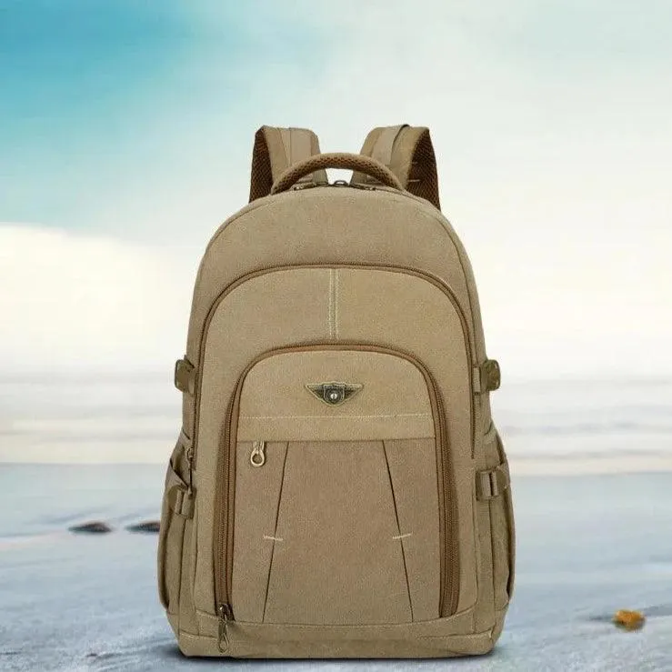 Cool Backpack ACB351 - Multifunction Canvas Bag For Laptop