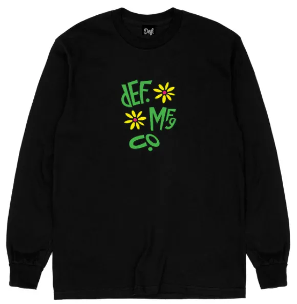 Def Daisy L/S Tee / Black