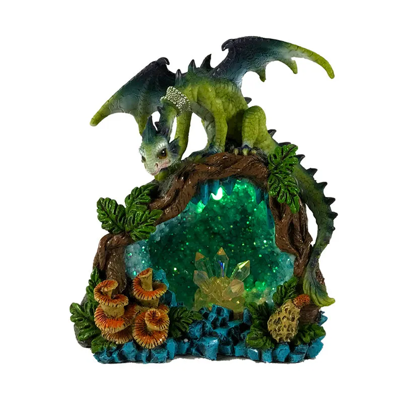 Elements Dragon - LED Woodland Crystal Cave DRG553