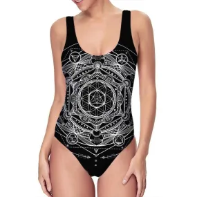 ESOTERIC ONE PIECE SWIMSUIT