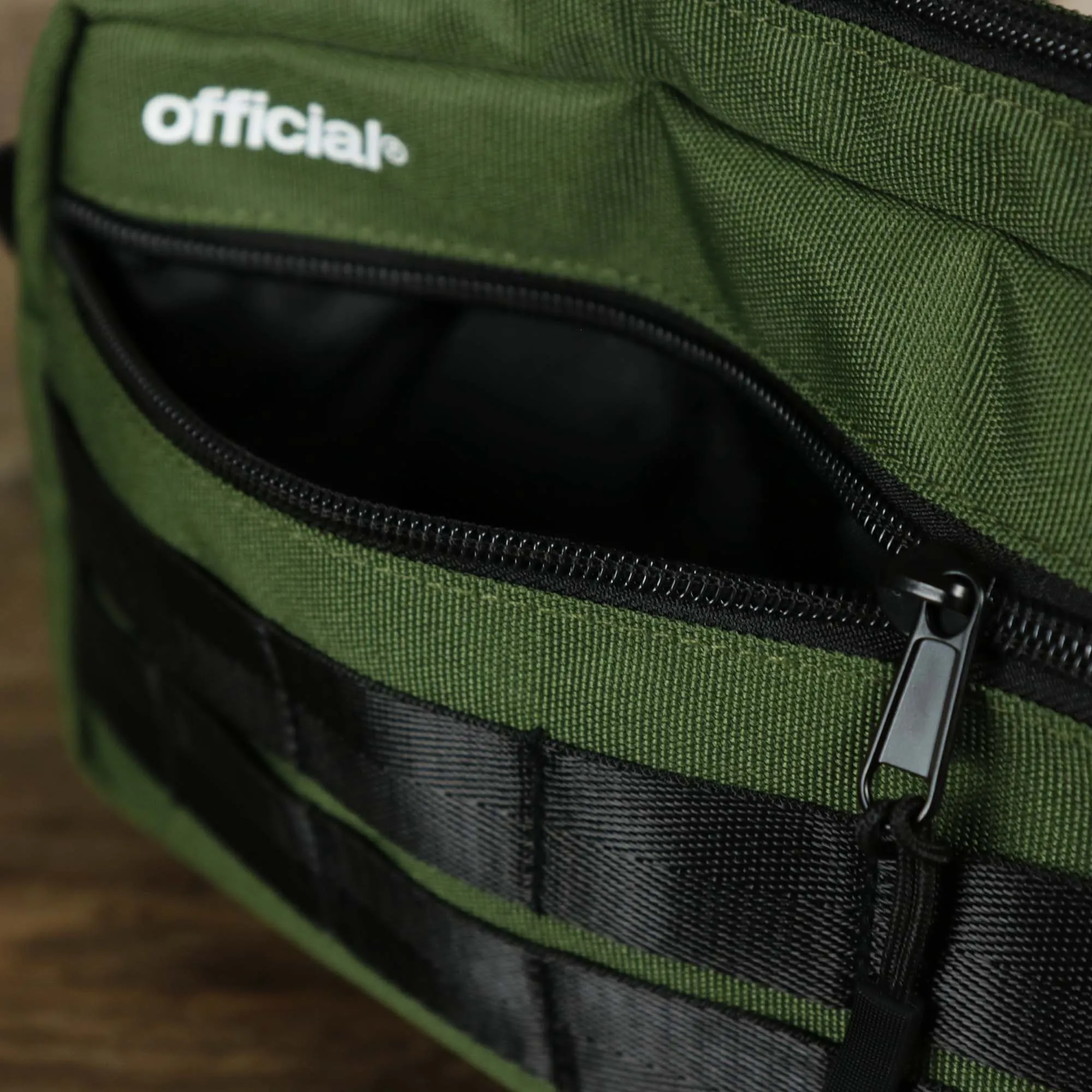 Essential Nylon Crossbody Bag Streetwear | Official Olive