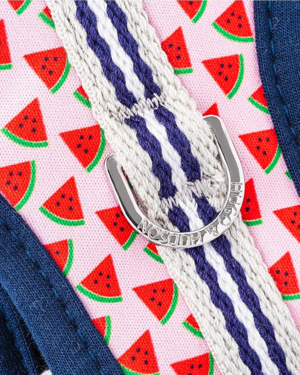 Fabric Dog Harness - Pink Watermelon