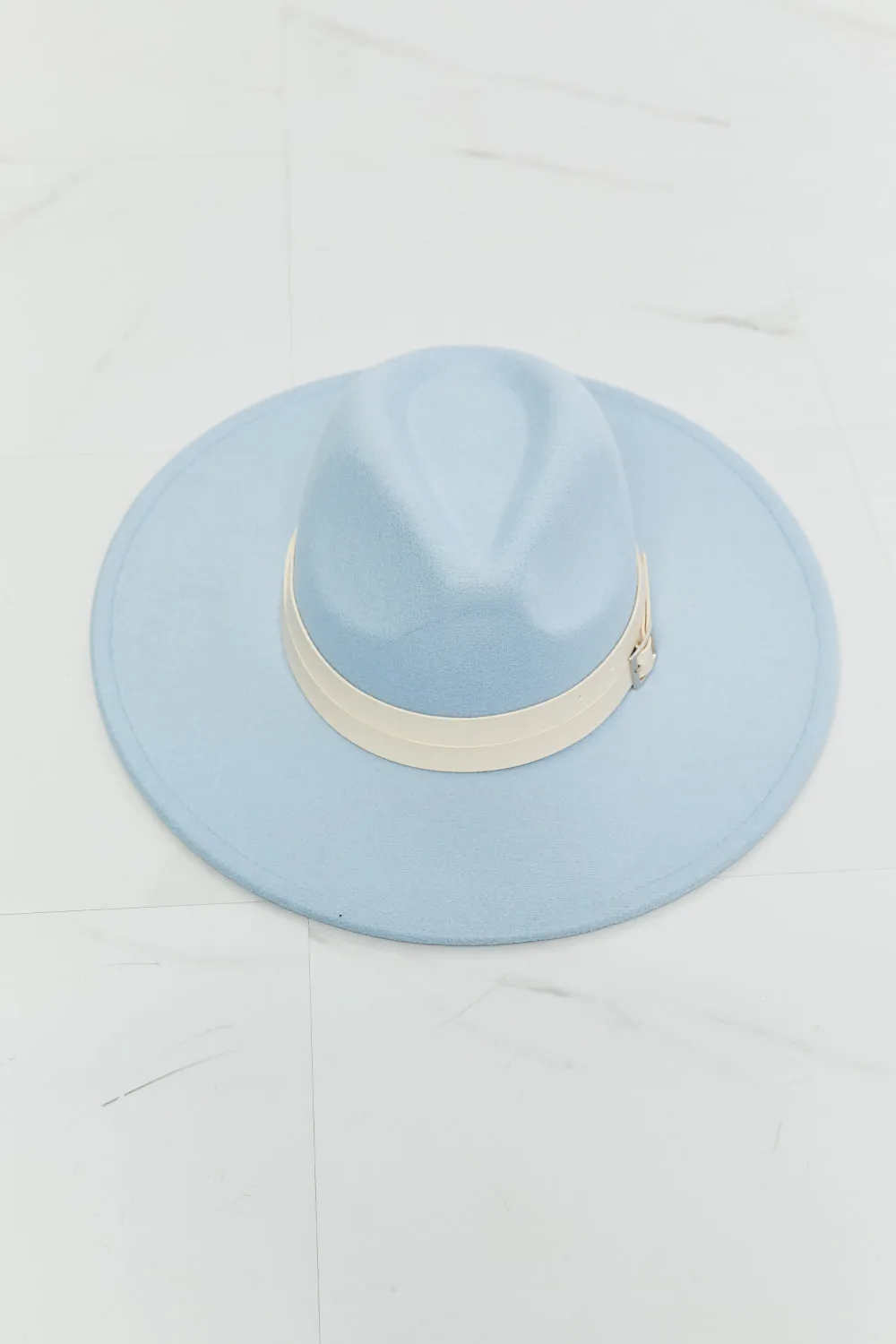 Fame Summer Blues Fedora Hat