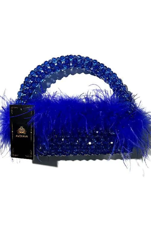 Feeling The Blues Clutch (Ready to Ship)