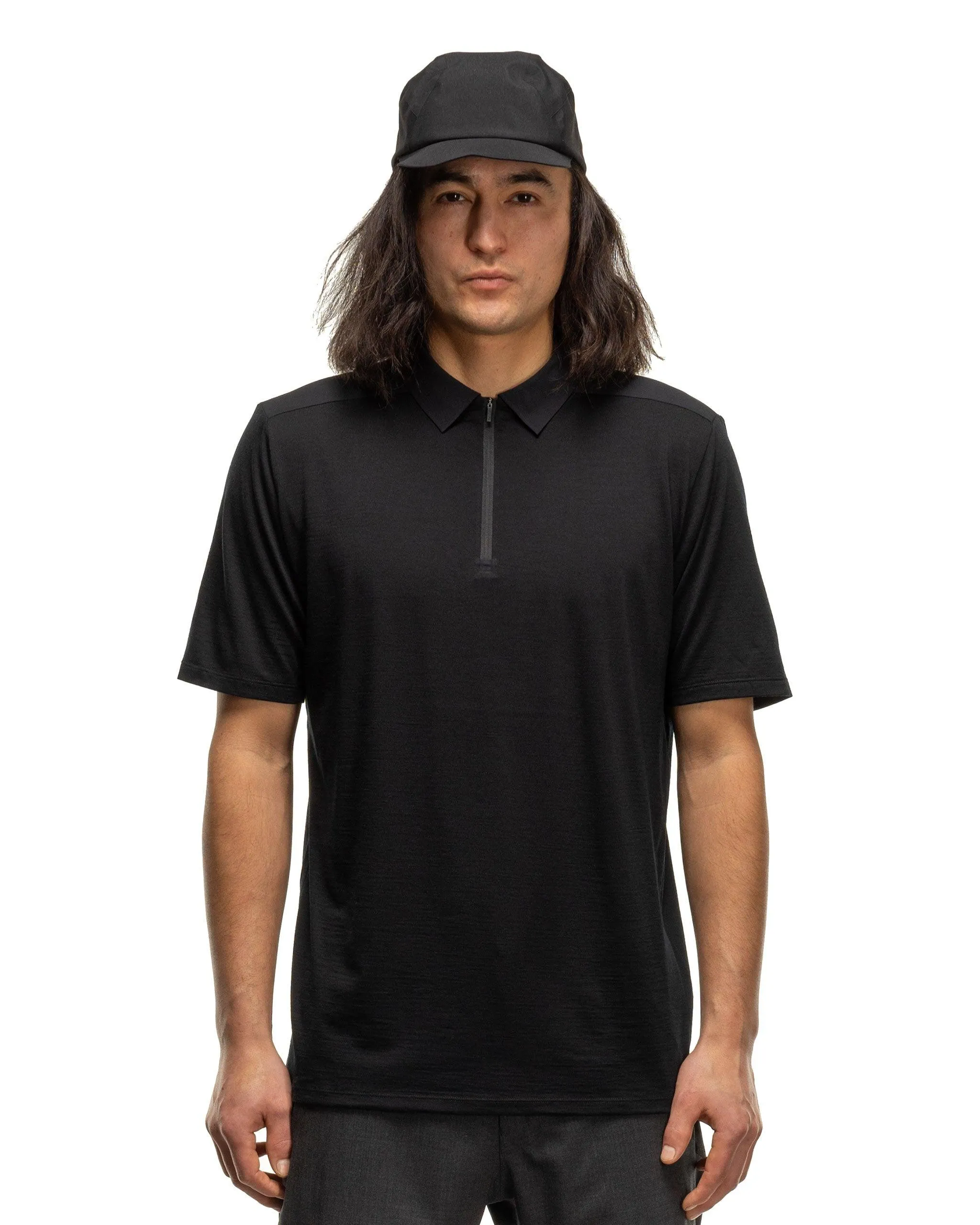 Frame SS Polo Shirt Black