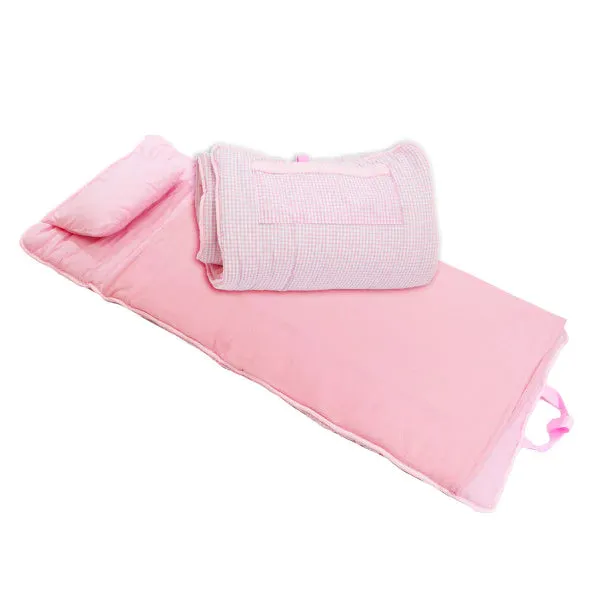 Gingham Nap Roll - Pink