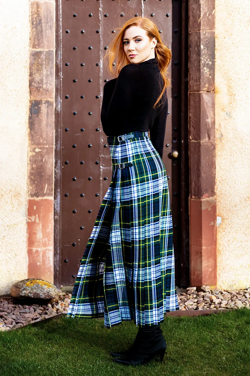 Hostess Kilt - Long Lengths (Custom Tartan - Fine Wool)