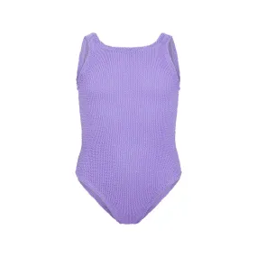 HUNZA G Classic One-Piece Swimsuit 2-6 Years - Lilac