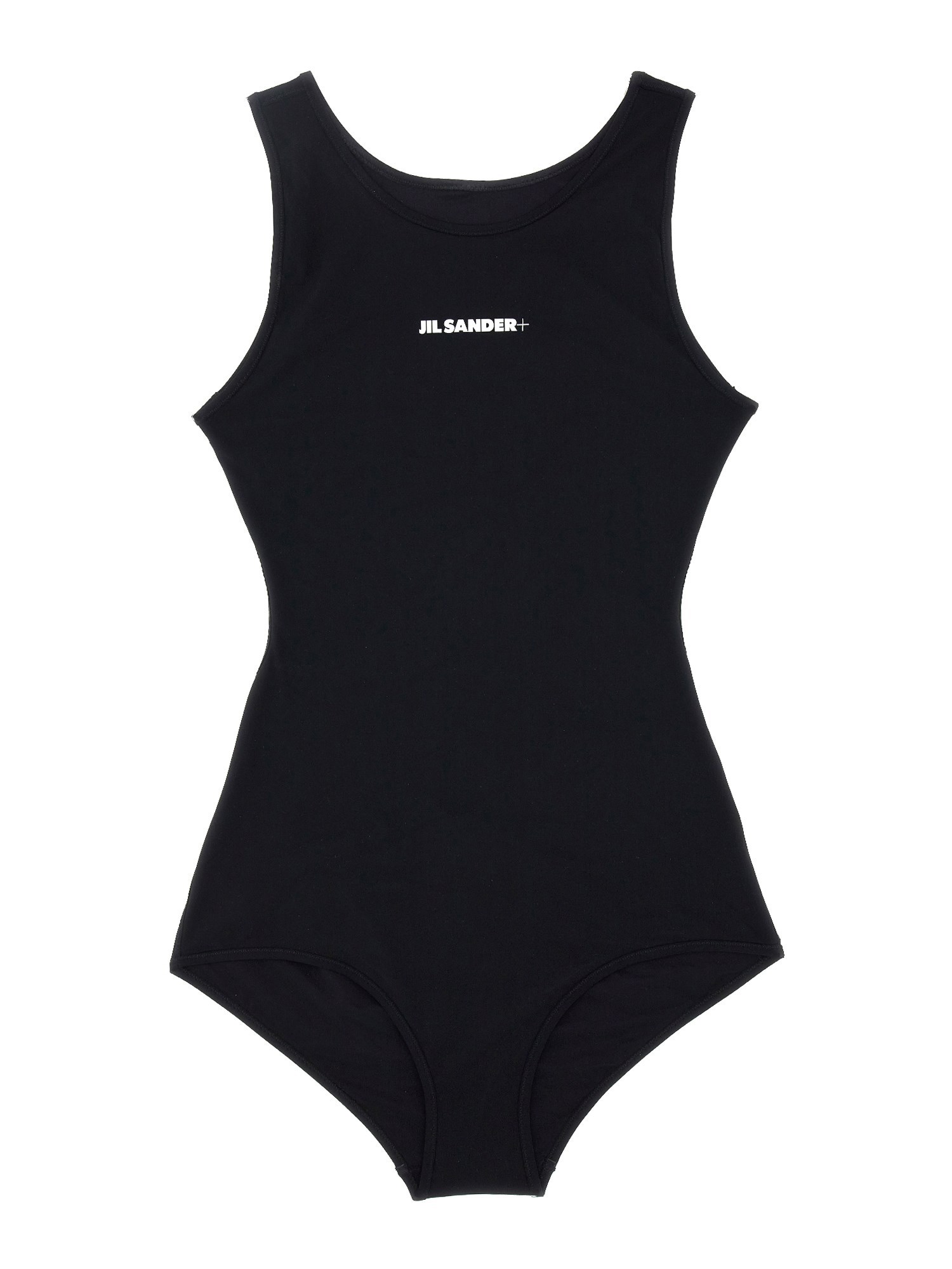 JIL SANDER    ONE PIECE SWIMSUIT WITH LOGO