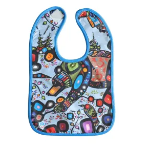 John Rombough Bear Microfibre Bib