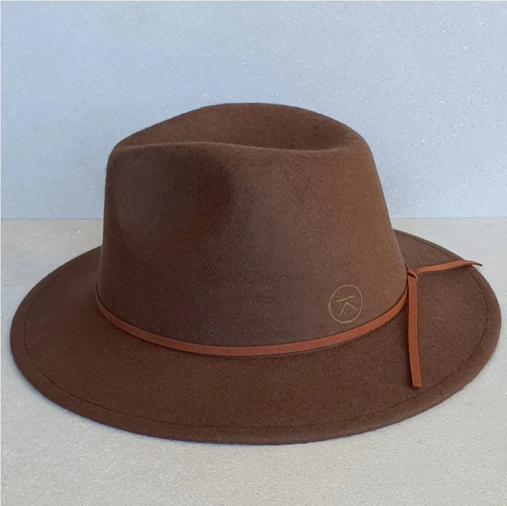 KJH SURF Finns Bay Adult Fedora Brown