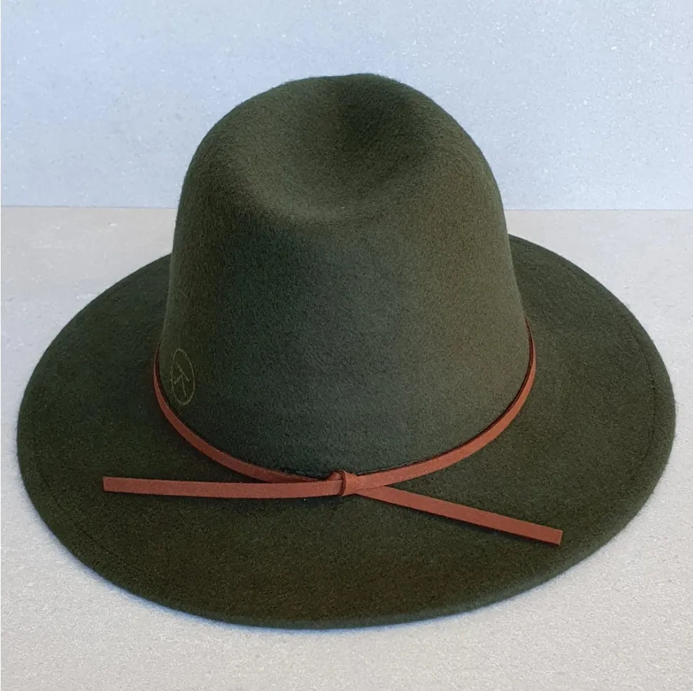 KJH SURF Finns Bay Adult Fedora Forrest Green