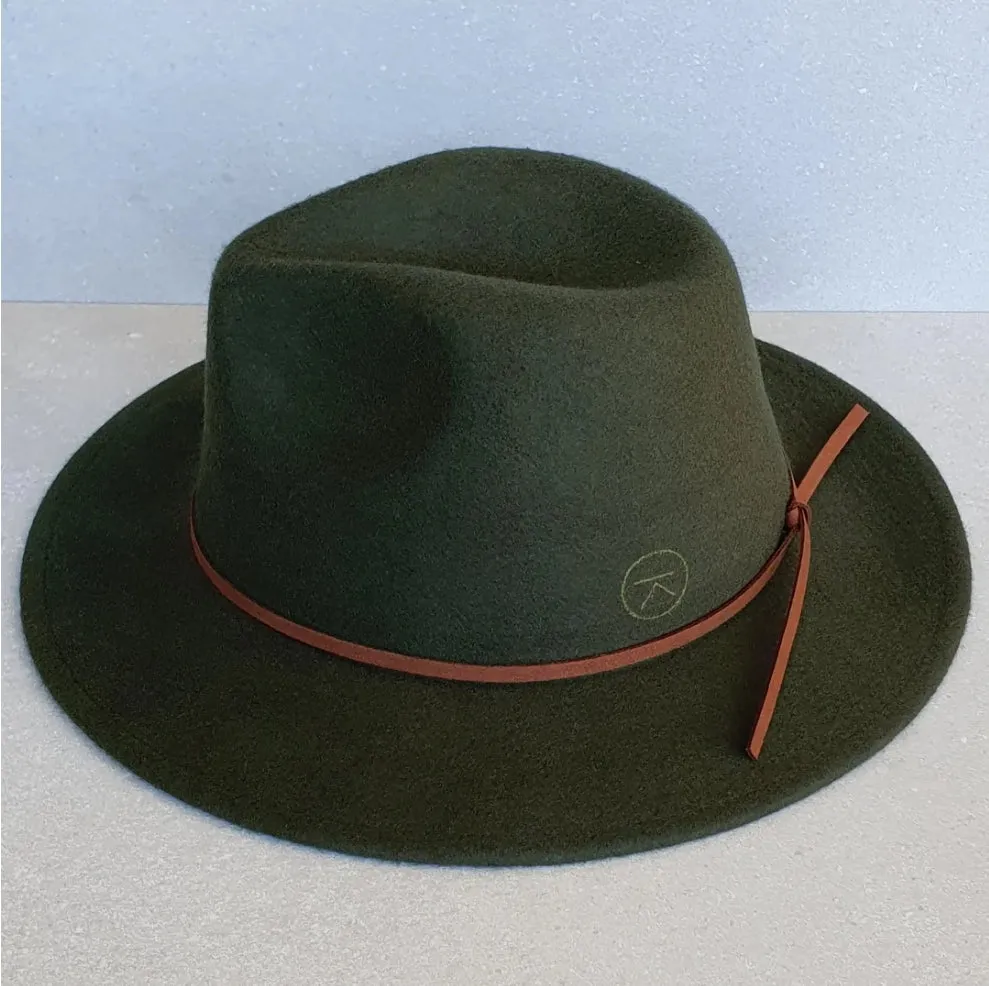 KJH SURF Finns Bay Adult Fedora Forrest Green