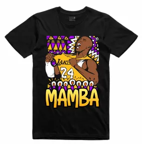 Kobe Art Mamba Black Tee