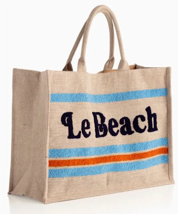 Le Beach Beach Bag - Natural