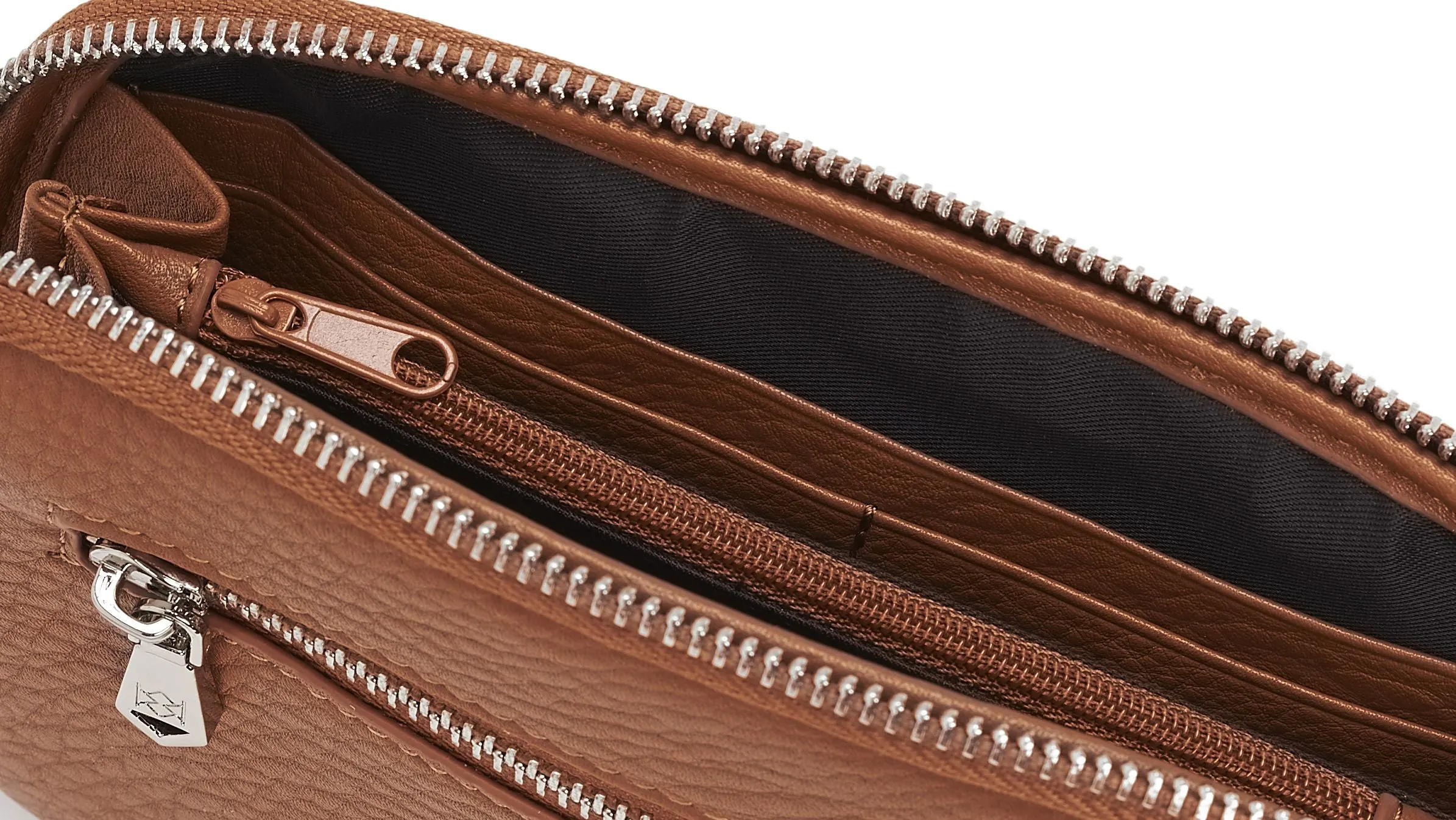 Leather Travel Wallet Madison | Walnut