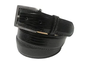 Lizard Skin Belt Black Classic