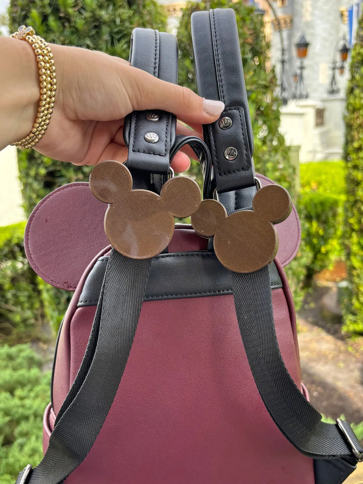 Mini Backpack / Tote Bag Classic Mouse Charm