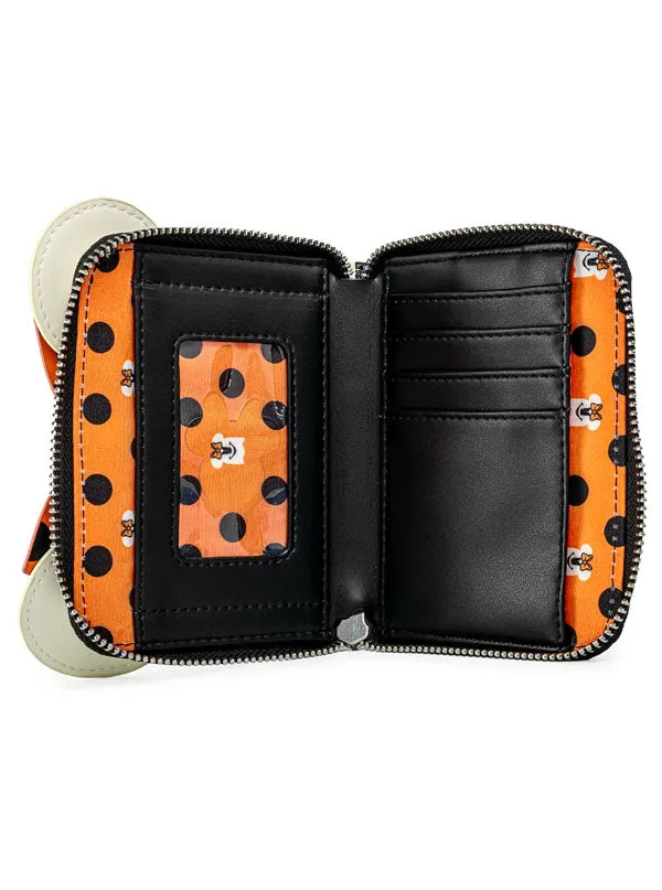 Minnie Ghost Glow In The Dark Wallet