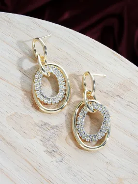 Multiple Studded Hoop Earrings