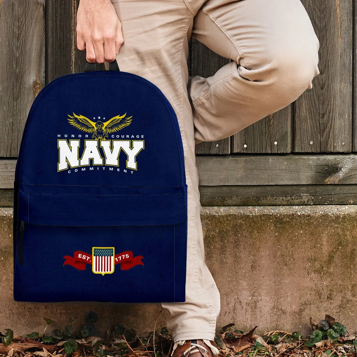 Navy Backpack