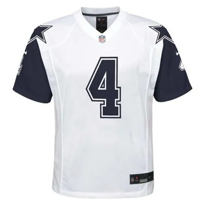 Nike Kids' Dallas Cowboys Dak Prescott #4 Game Jersey