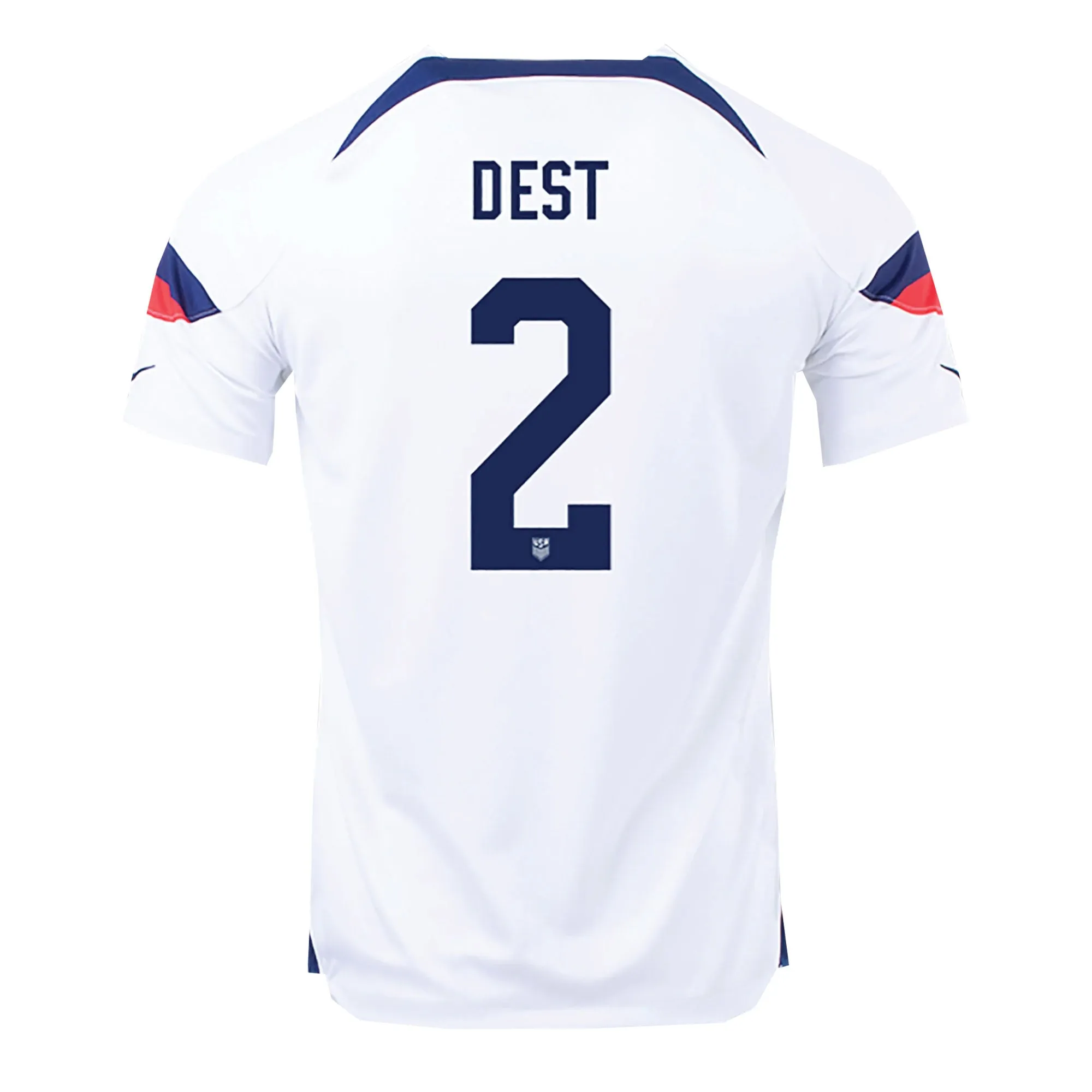 Nike Men's USA 2022/23 Home Jersey w/ Dest #2 Printing