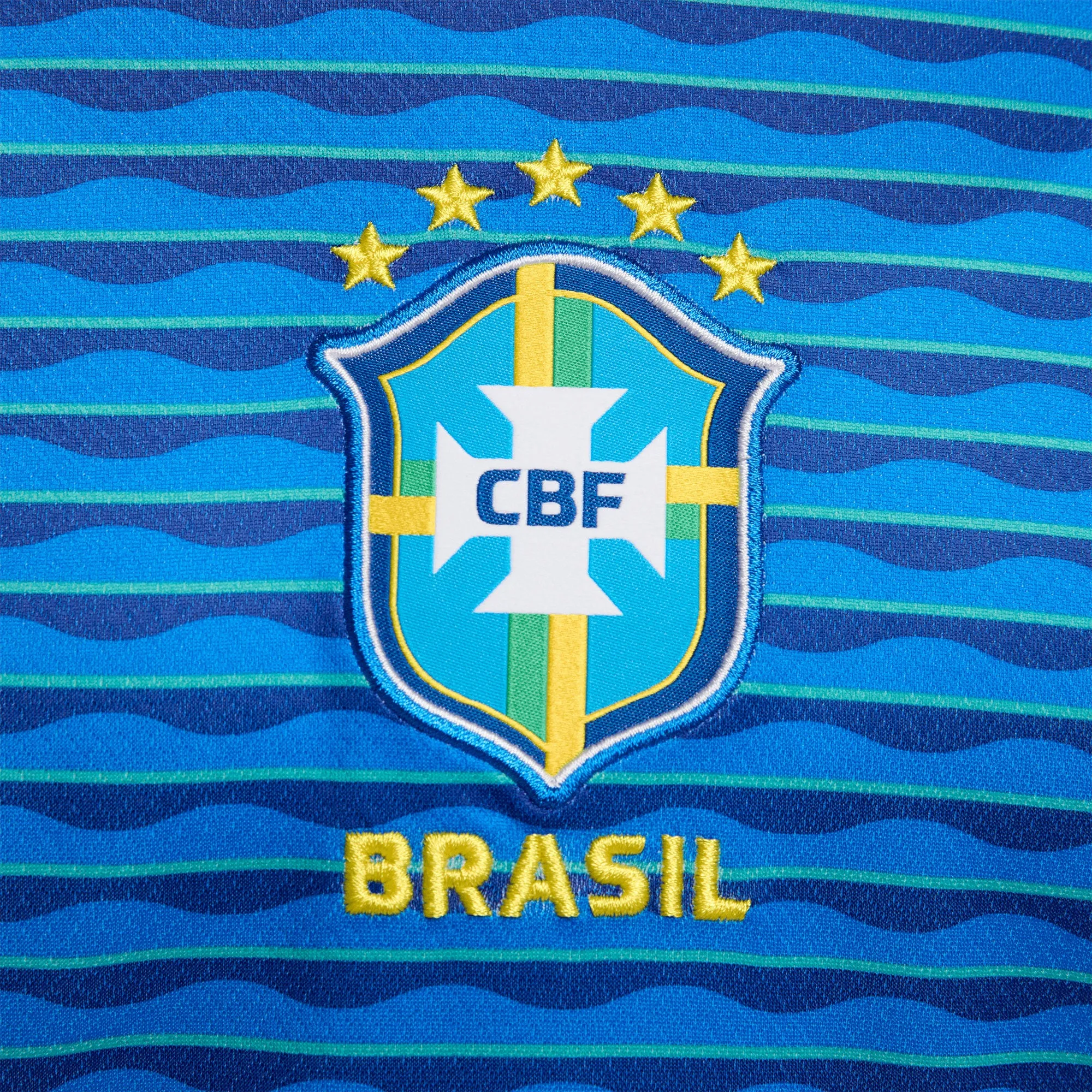 Nike Women's Brazil 2024/25 Away Jersey Blue/Green