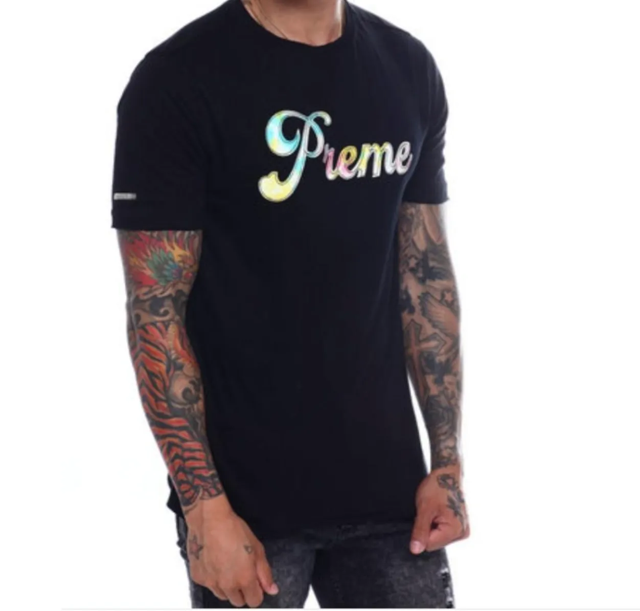 Preme Logo Tee (Black) /D14