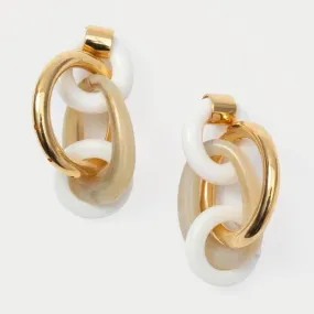 Rachel Comey Olly Earrings White