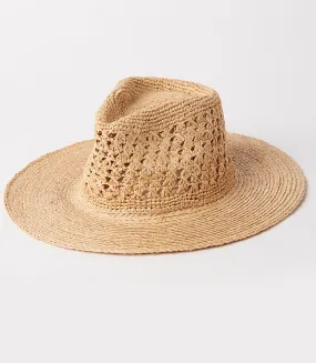 Raffia Fedora Hat