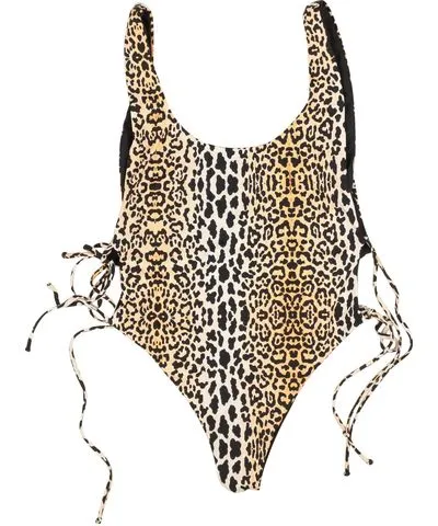 Reine Olga Leopard One Piece Swimsuit